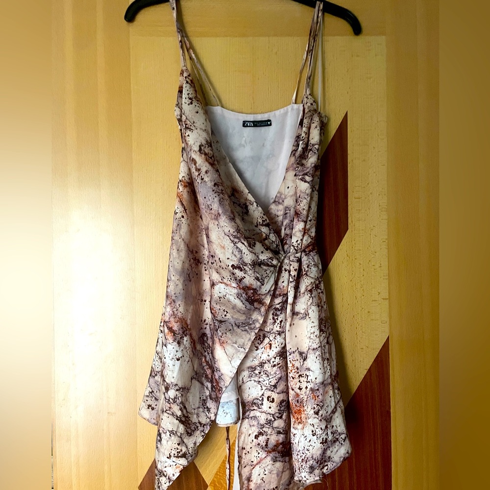 Zara Sexy Pink Dress in Marble